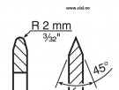 Tormek Ekstra Profil for LA120 thumbnail