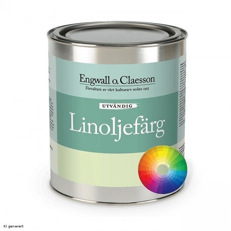 Linoljemaling Utvendig Brekk Engwall o. Claesson 5 liter. Oppgi ønsket NCS-kode i feltet NCS kode / farge. 