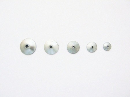 Roer 22 mm diameter, galvanisert. Passer til 3 '' -  4 '' søm. 100 stk