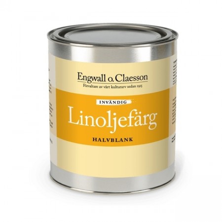 Engwall o. Claesson Linoljemaling Innvendig Halvblank 1 liter