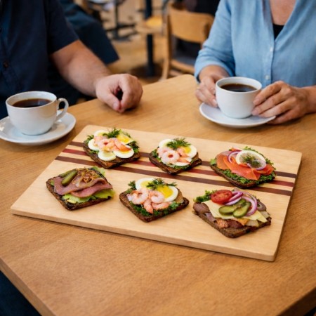 Eksklusiv Skjærefjøl i heltre. Håndlaget.