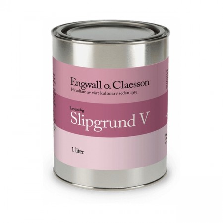 Innvendig vanntynnbar grunning Slipgrund V Hvit Engwall o Claesson 1 liter
