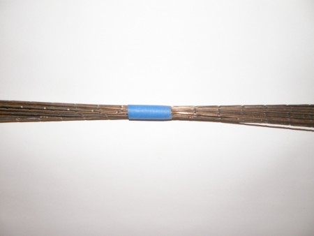 Glass stift, bunt med 40 tråder