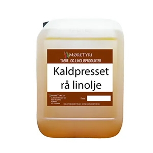 Kaldpresset rå linolje 10 liter
